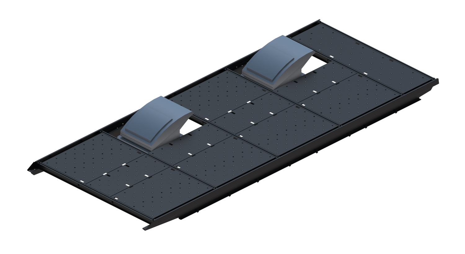 Slim Platform Rack Ext - Front Offset Fan / Rear Offset Fan (RS3)