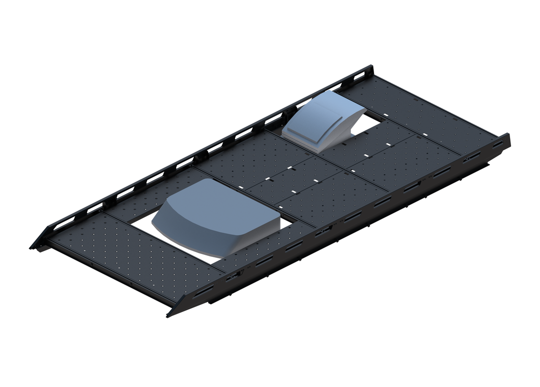 Cargo Platform Rack Ext - Ambo Air Con / Rear Offset Fan (RS3)