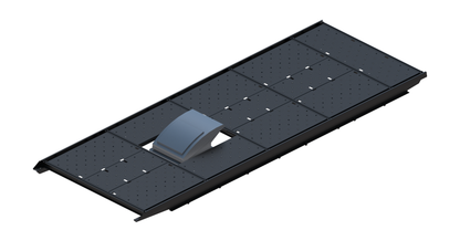 Slim Platform Rack Ext- Front Centre Fan (RS4)