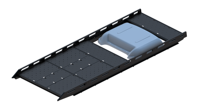 Slim Platform Rack Ext- Rear MB Air Con (RS4)