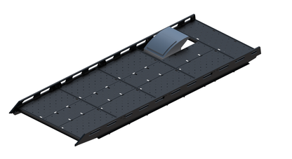 Cargo Platform Rack Ext - Rear Offset Fan (RS4)