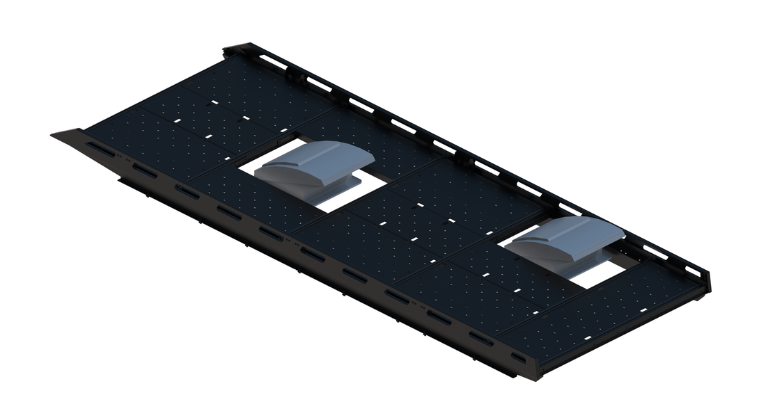 Cargo Platform Rack Ext - Front Centre Fan / Rear Offset Fan (RS4)