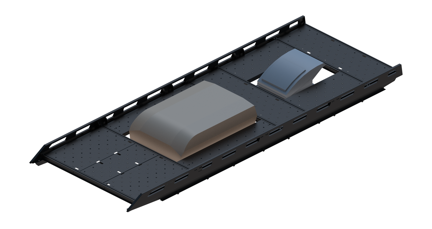 Cargo Platform Rack Ext - Front Aftermarket Air Con / Rear Centre Fan (RS4)