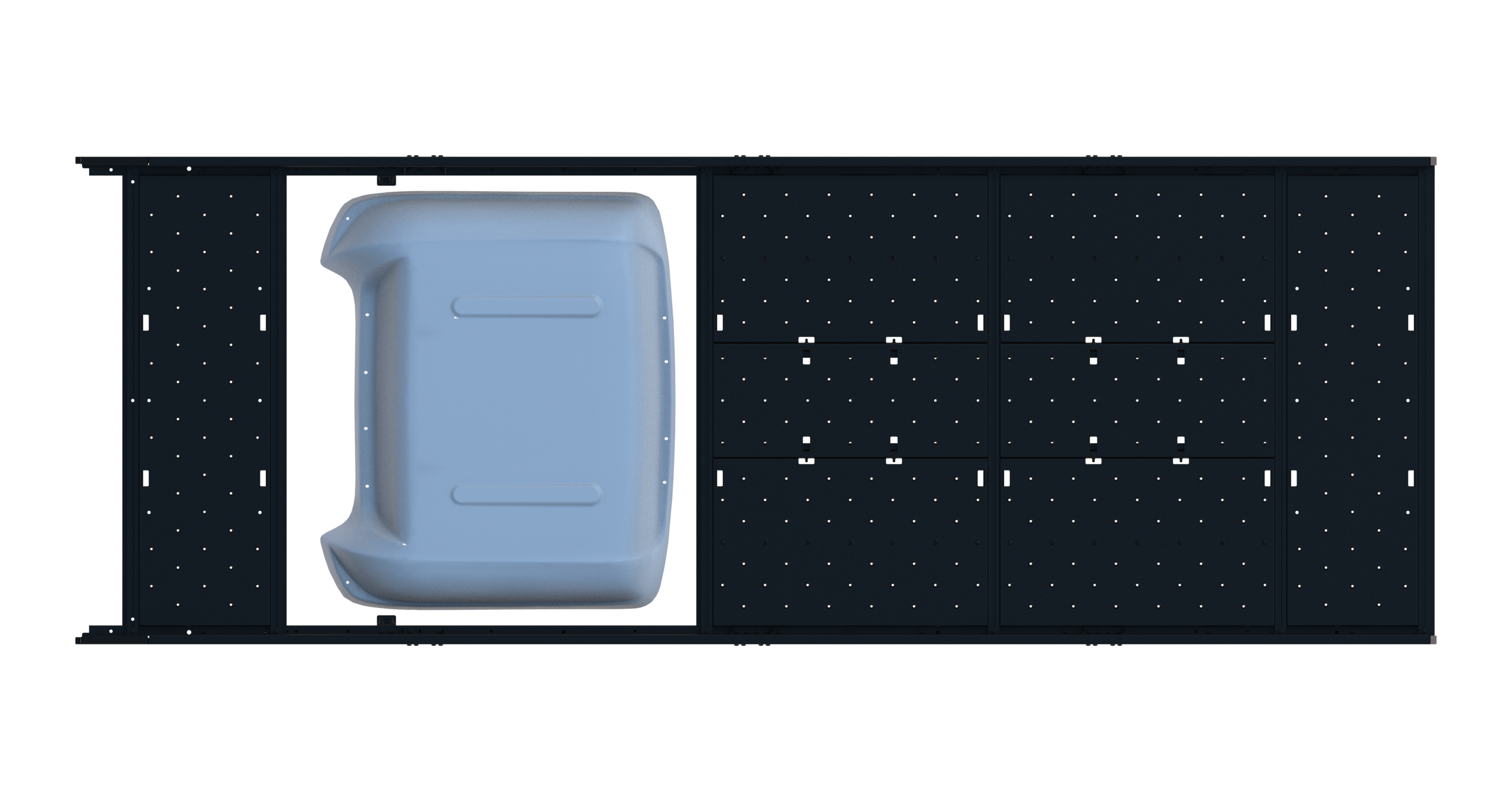 Cargo Platform Rack Ext - Front MB Air Con (RS4)