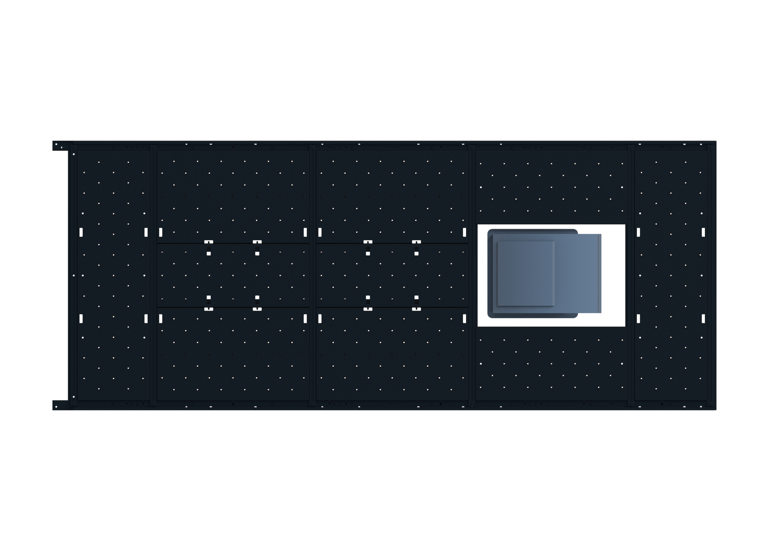 Slim Platform Rack - Rear Centre Fan (RS4)