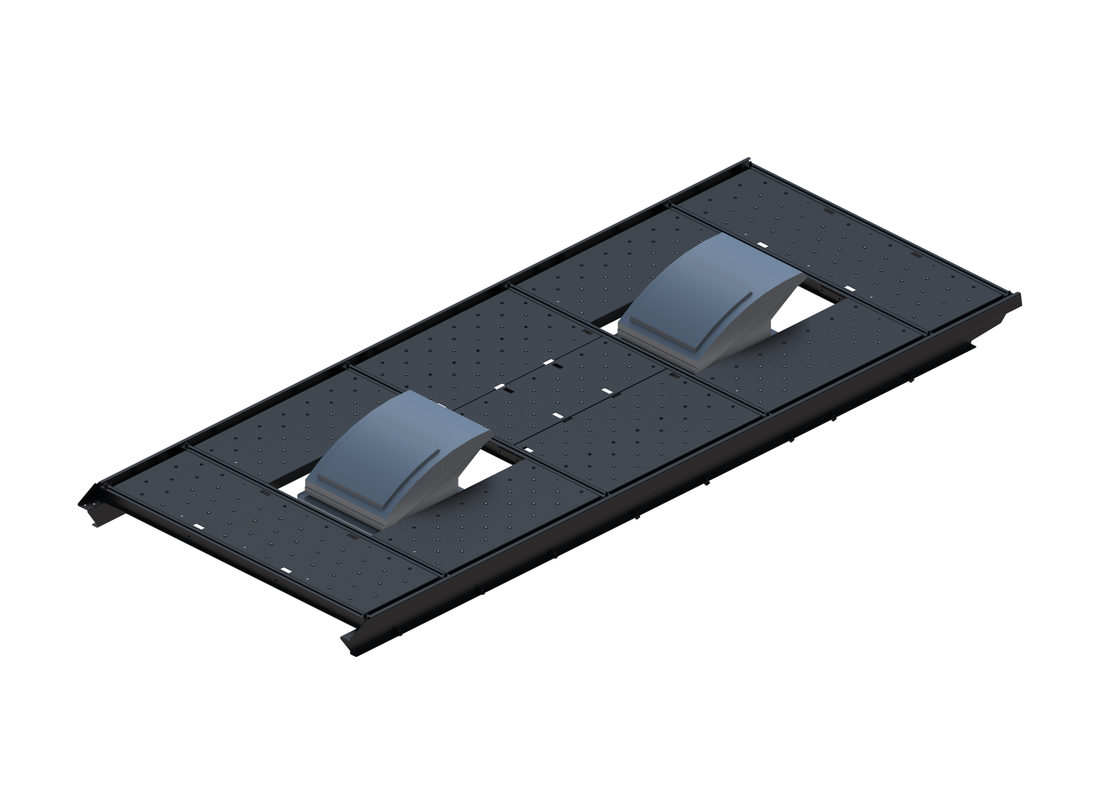 Slim Platform Rack - Mid Offset Fan (RS5)