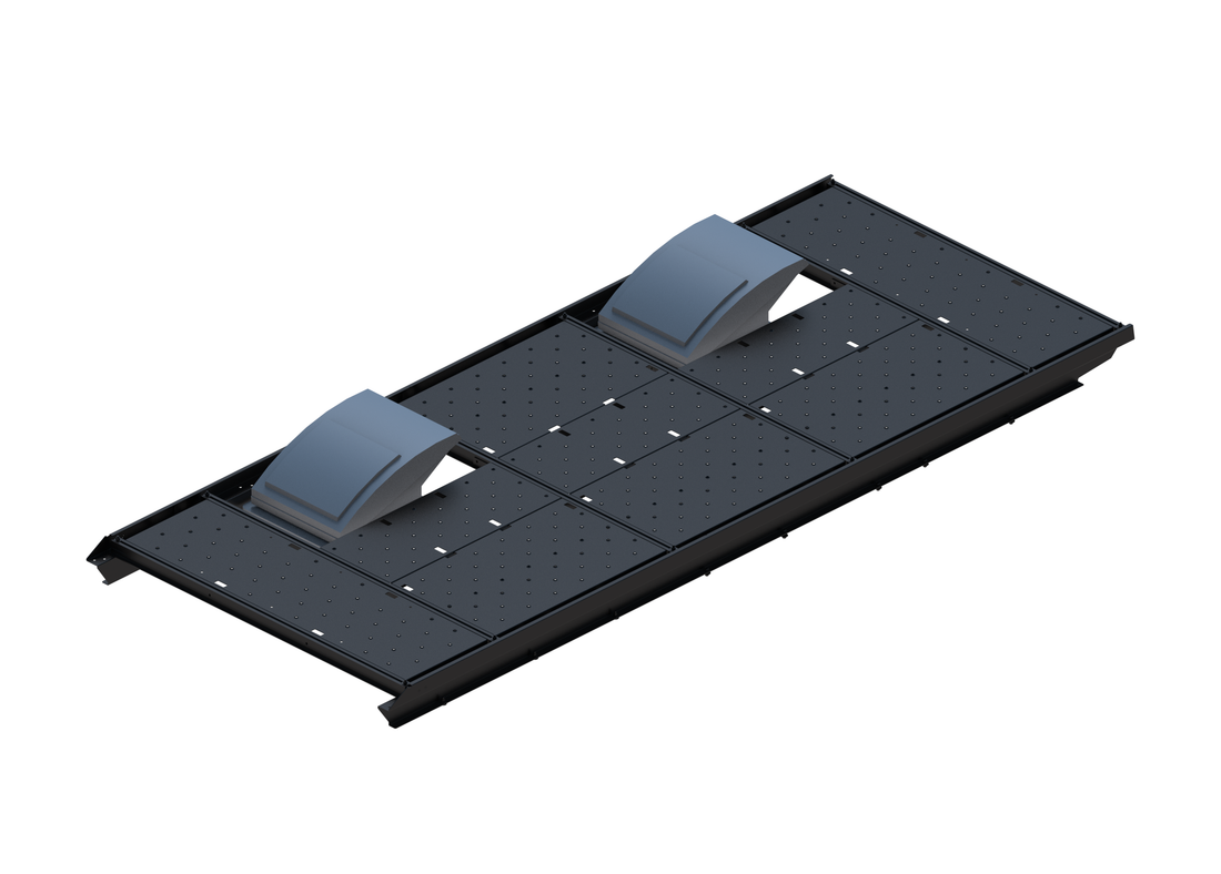 Slim Platform Rack - Front Offset Fan / Rear Offset Fan (RS3)