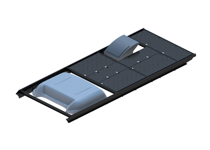 Slim Platform Rack - Front MB Air Con / Rear Offset Fan (RS3)