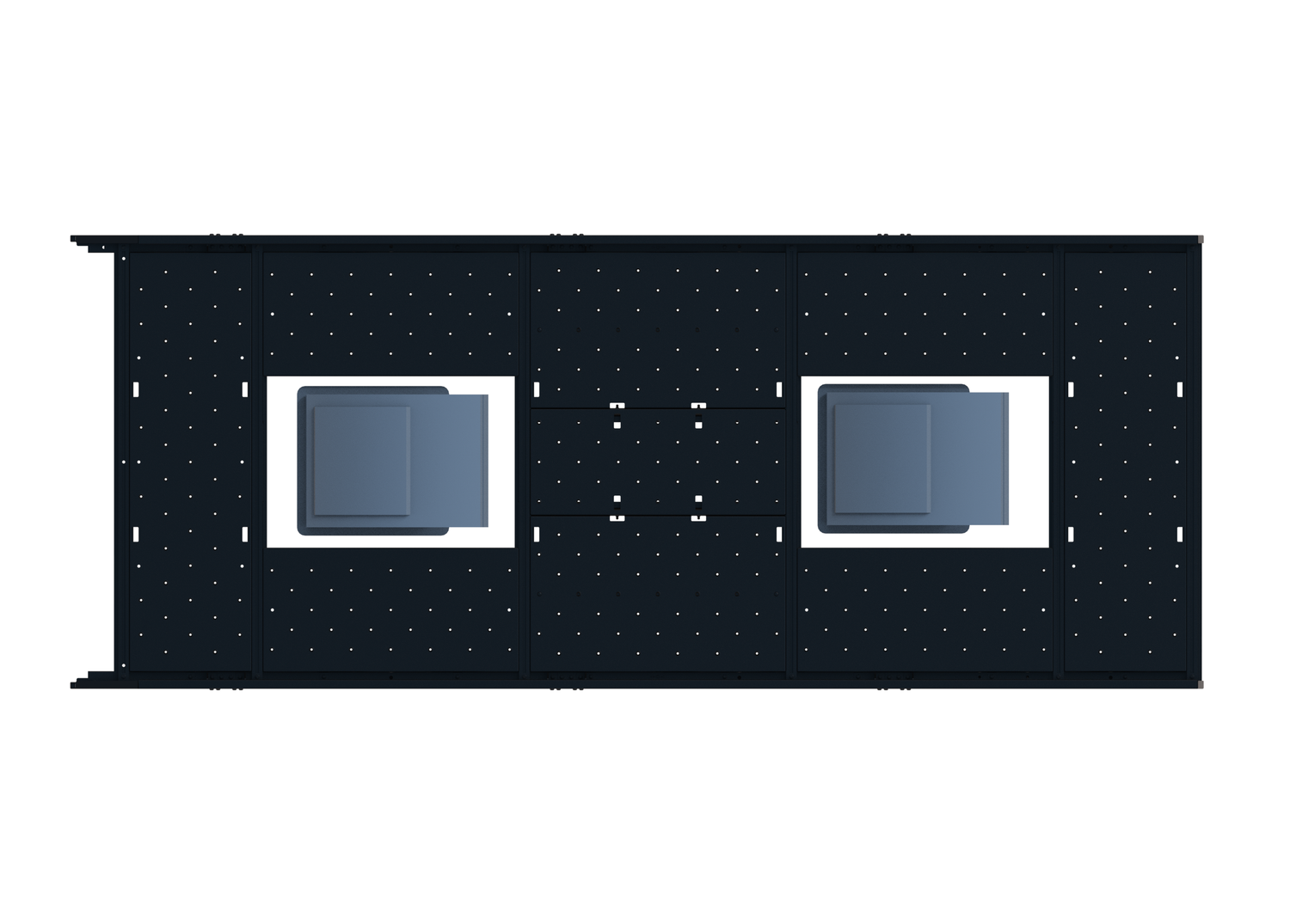 Cargo Platform Rack - Front Centre Fan / Rear Centre Fan (RS3)