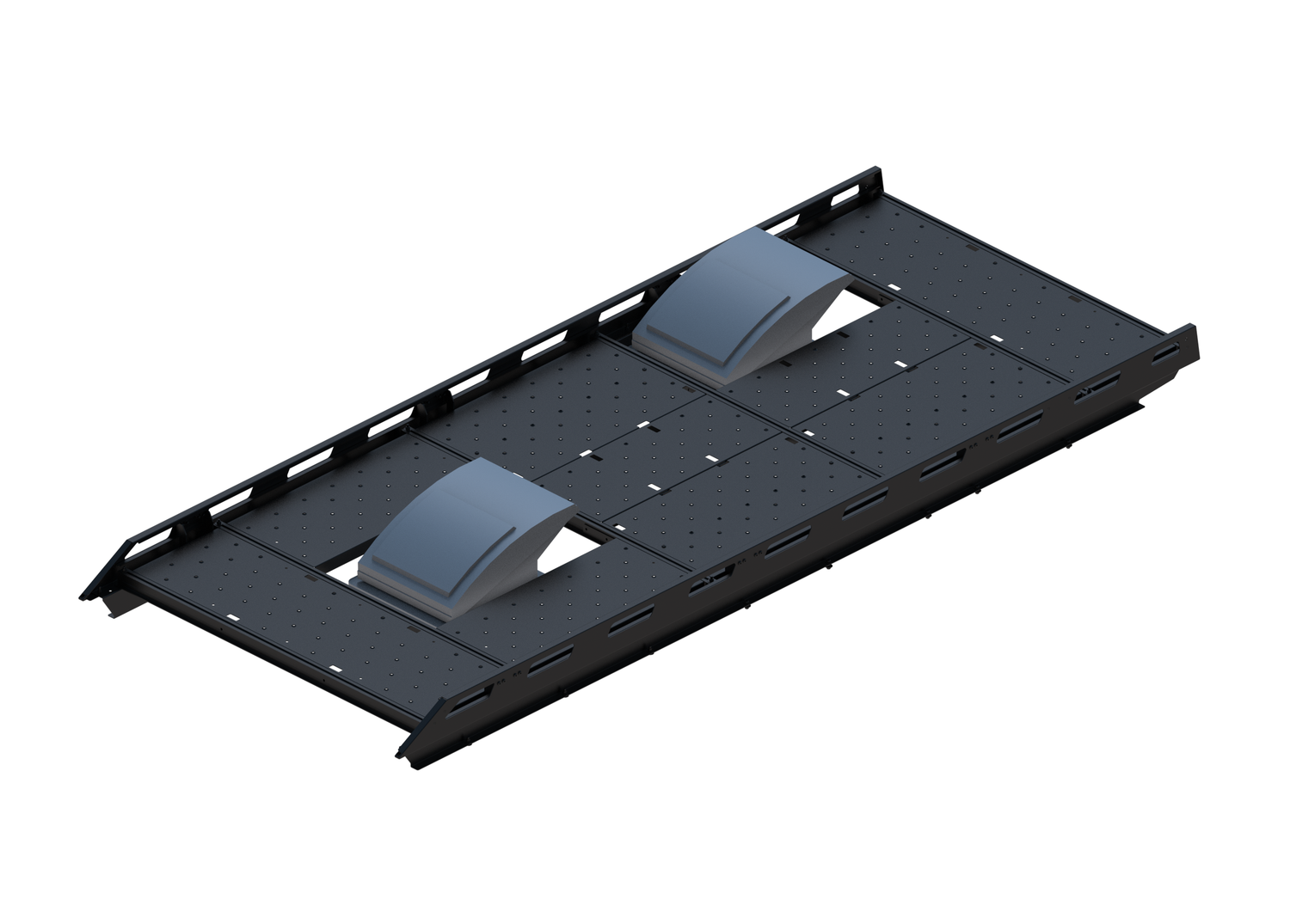 Cargo Platform Rack - Front Centre Fan / Rear Offset Fan (RS3)