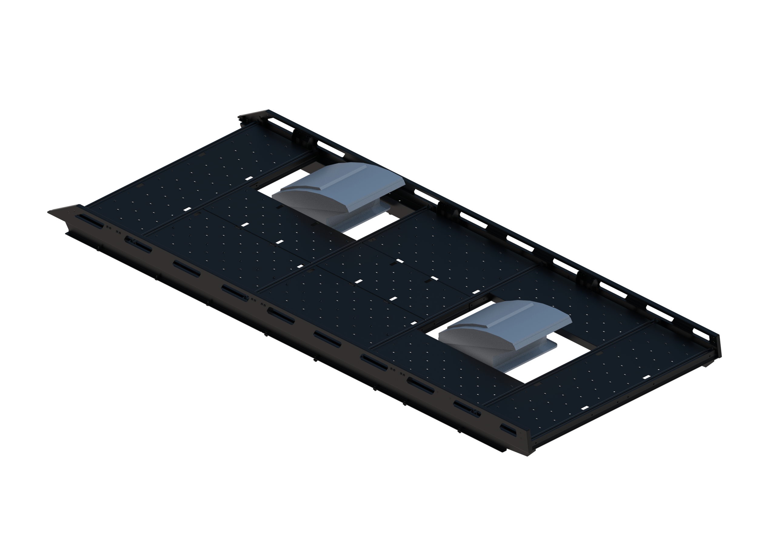 Cargo Platform Rack - Front Offet Fan / Rear Centre Fan (RS4)