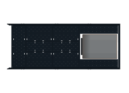 Cargo Platform Rack - Rear Aftermarket Air Con (RS3)