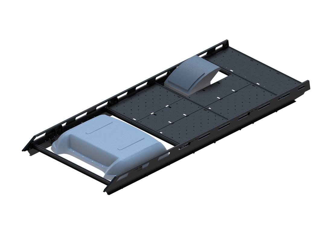 Cargo Platform Rack - Front MB Air Con / Rear Offset Fan (RS3)