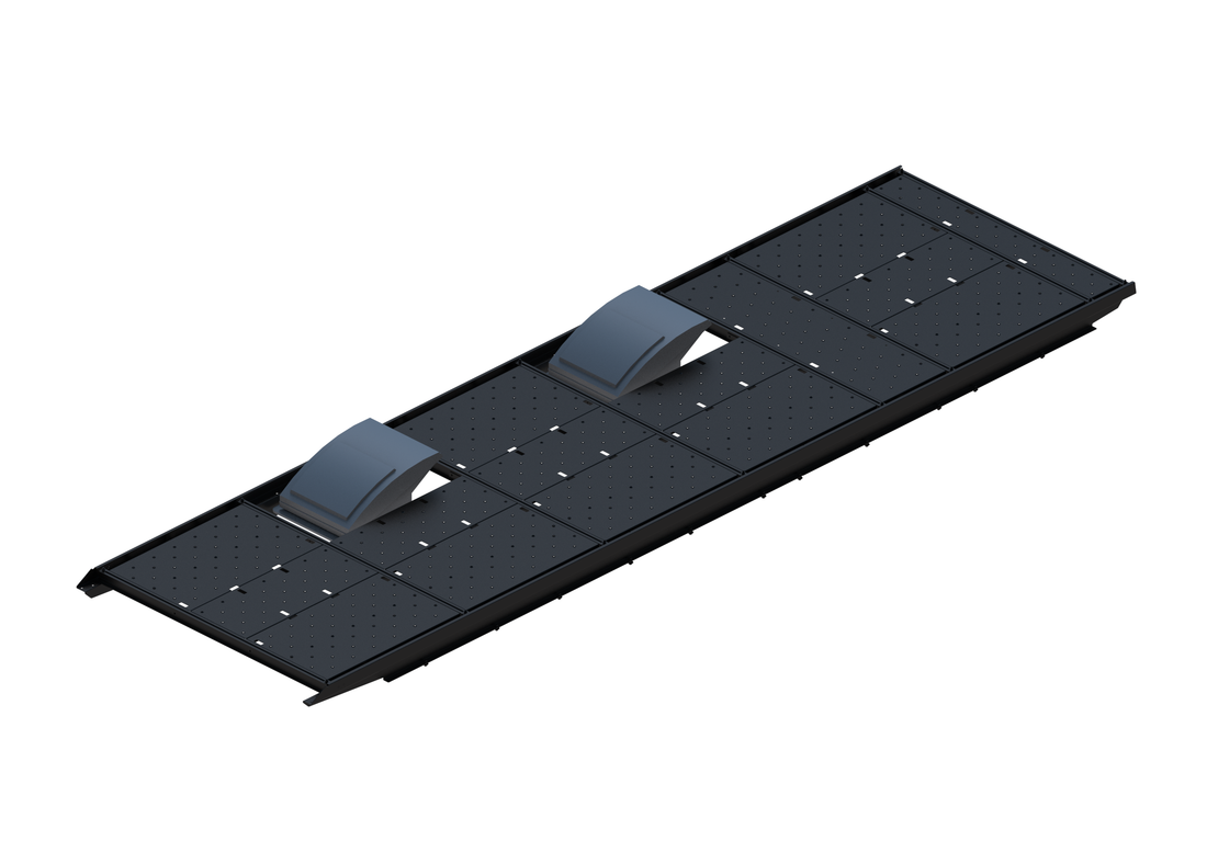 Slim Platform Rack - Extended - Front Offset Fan / Mid Offset Fan (RS5)