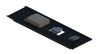 Slim Platform Rack - Extended - Front Air Con / Mid Centre Fan (RS5)