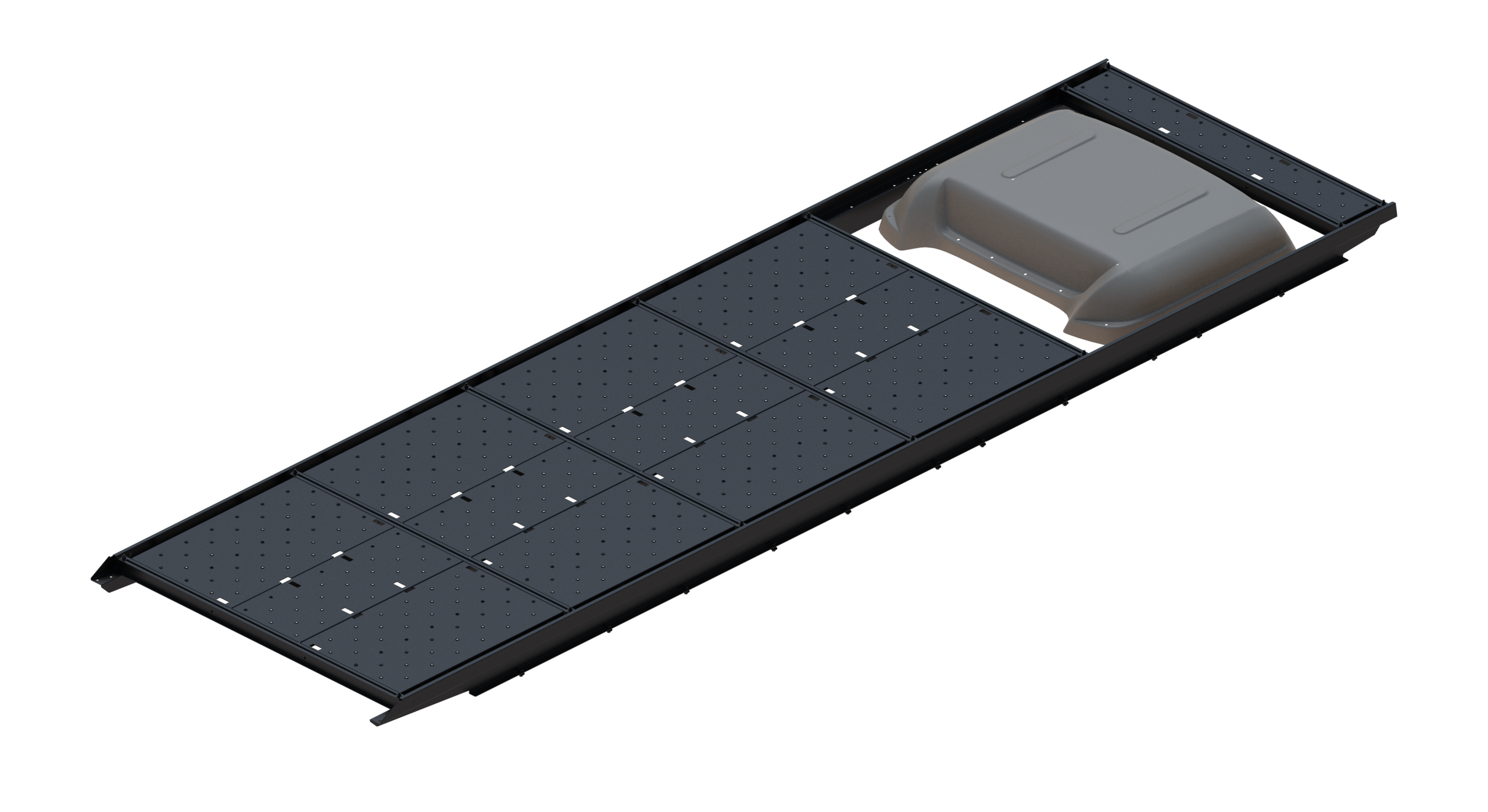 Slim Platform Rack - Extended - Rear MB Air Con (RS5)