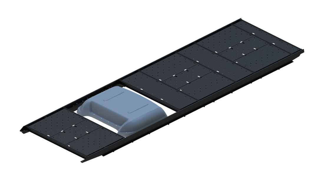 Slim Platform Rack - Extended - Front MB Air Con (RS5)