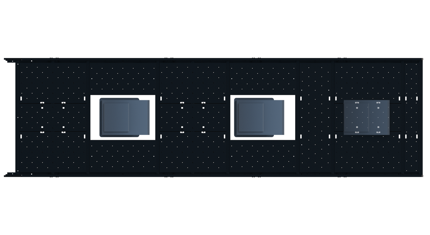 Cargo Platform Rack - Extended- Front Centre Fan / Rear Centre Fan (RS5)
