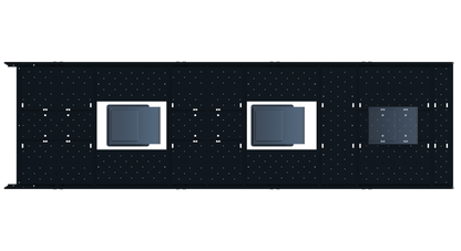 Cargo Platform Rack - Extended- Front Centre Fan / Rear Centre Fan (RS5)