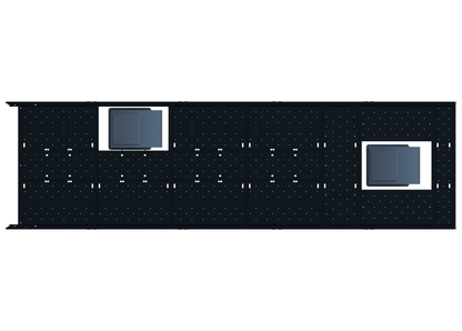 Cargo Platform Rack - Extended - Front Offset Fan / Rear Centre Fan (RS5)