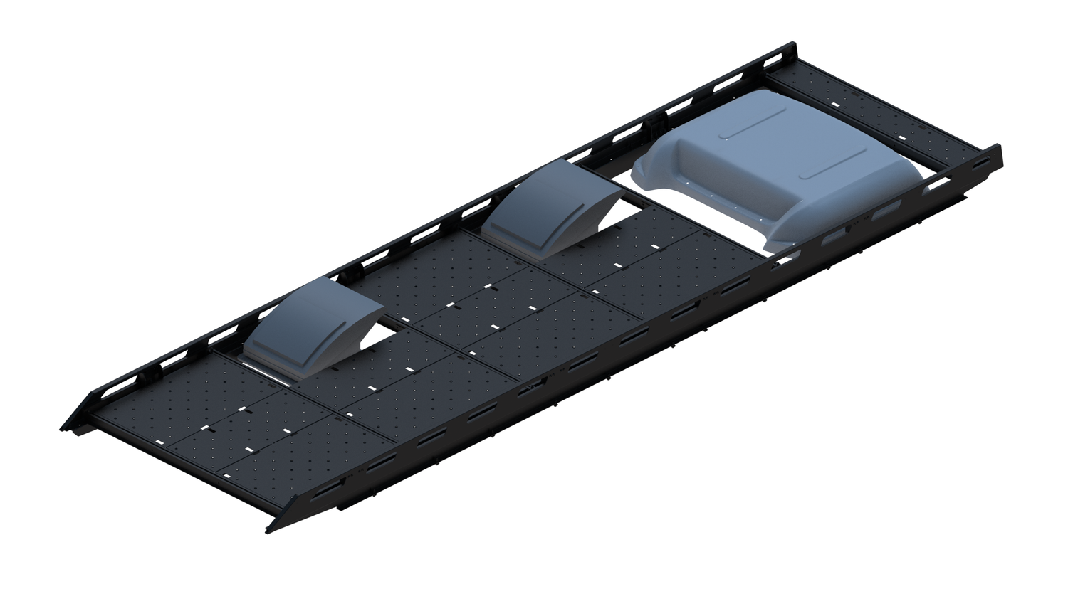 Cargo Platform Rack - Extended- Front Offset Fan / Mid Offset Fan / Rear MB Air Con (RS5)