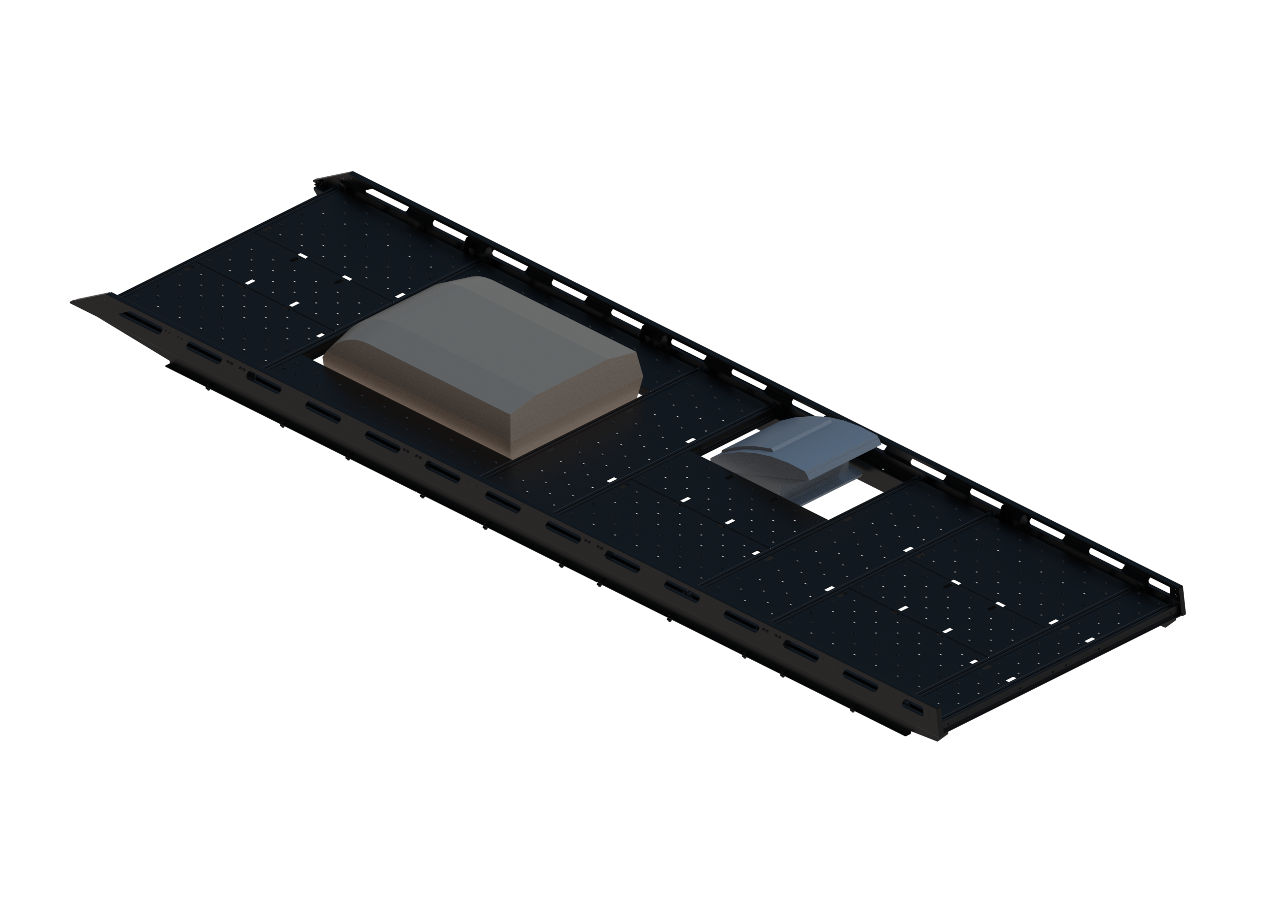 Cargo Platform Rack - Extended- Front Air Con / Mid Offset Fan (RS5)