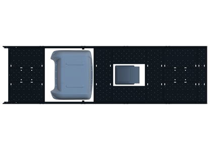 Cargo Platform Rack - Extended- Front MB Air Con / Mid Centre Fan (RS5)