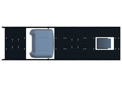 Cargo Platform Rack - Extended- Front MB Air Con / Rear Centre Fan (RS5)