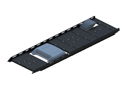 Cargo Platform Rack - Extended- Front MB Air Con / Rear Offset Fan (RS5)