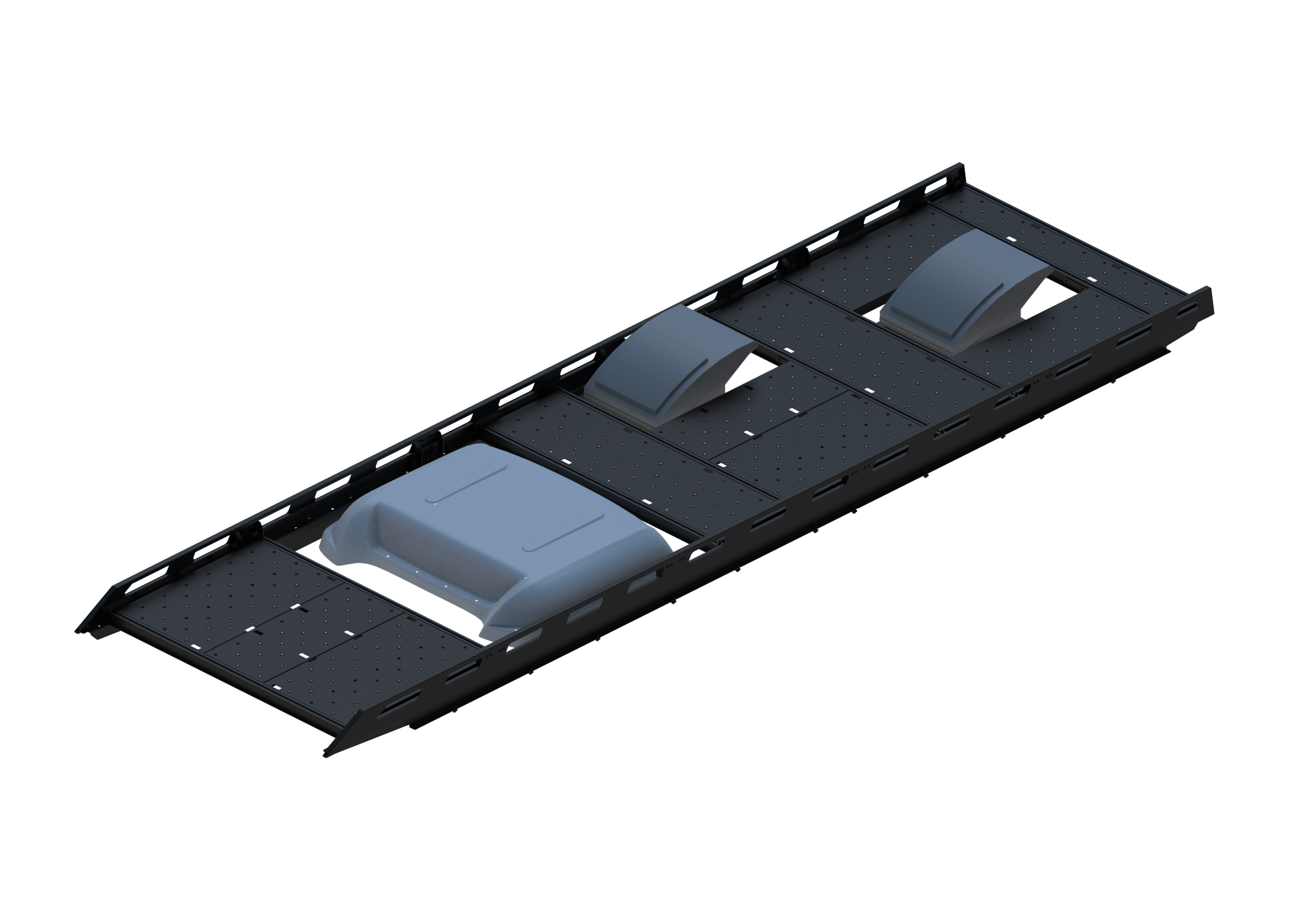 Cargo Platform Rack - Extended- Front MB Air Con / Mid Offset Fan / Rear Centre Fan (RS5)