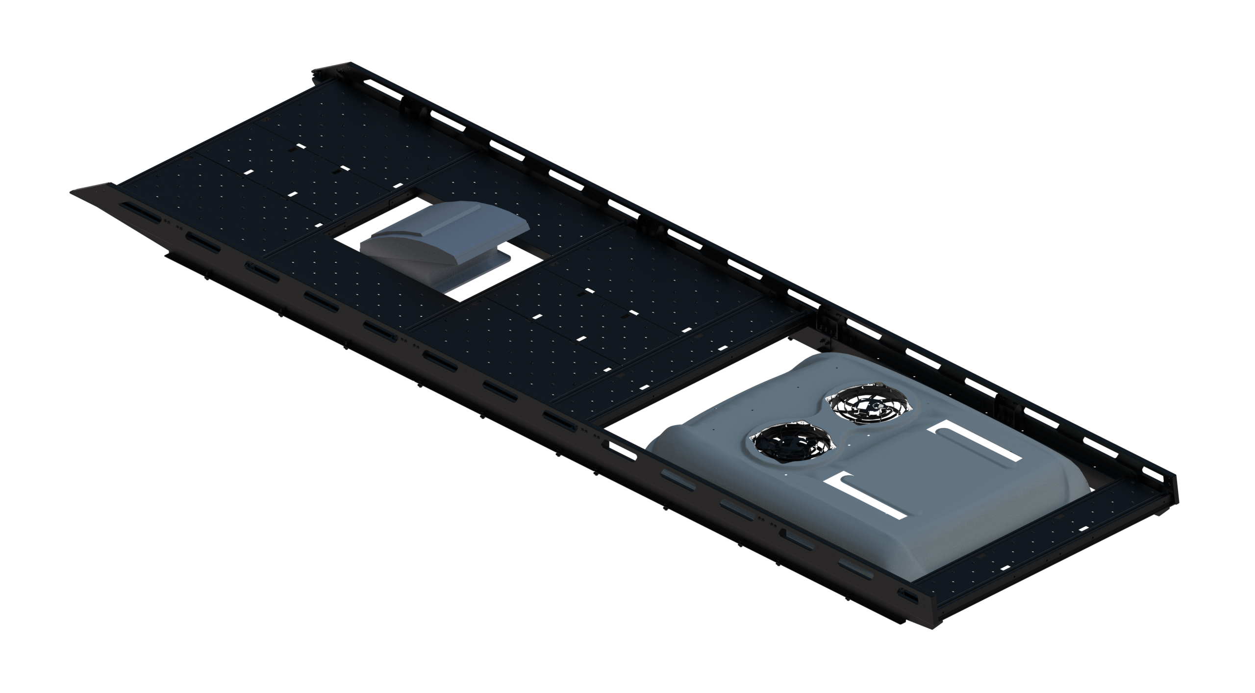 Cargo Platform Rack - Extended- Front Centre Fan / Rear MB XL Air Con (RS5)