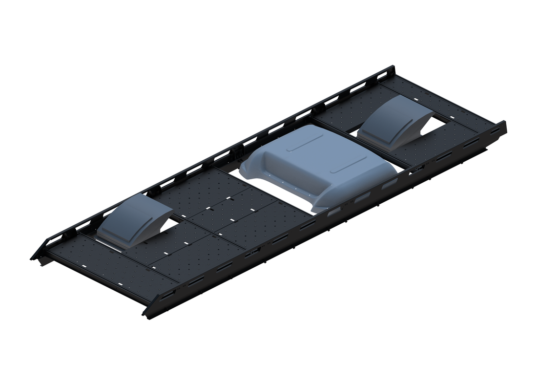 Cargo Platform Rack- Front Offset Fan / Mid MB Air Con / Rear Centre Fan (RS5)