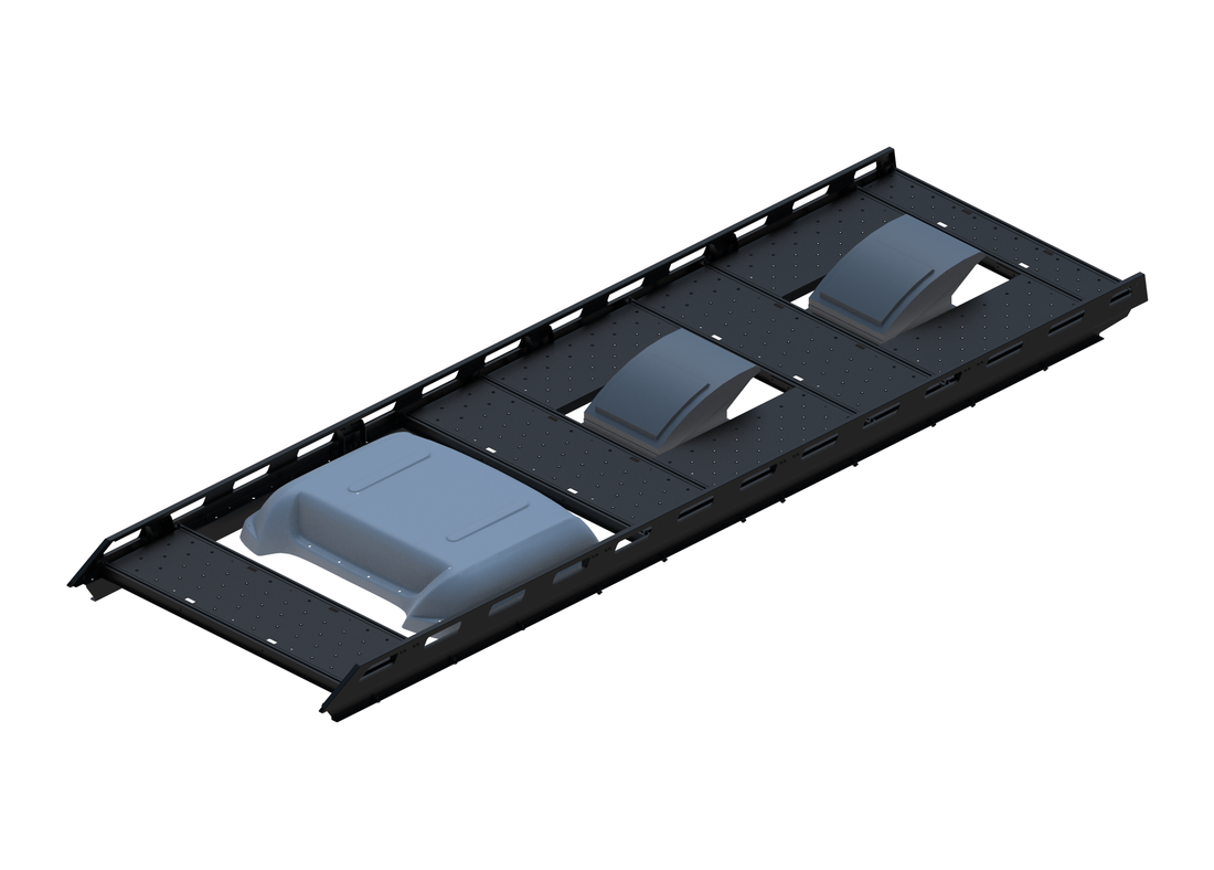 Cargo Platform Rack - Front MB Air Con / Mid Centre Fan / Rear Centre Fan (RS5)