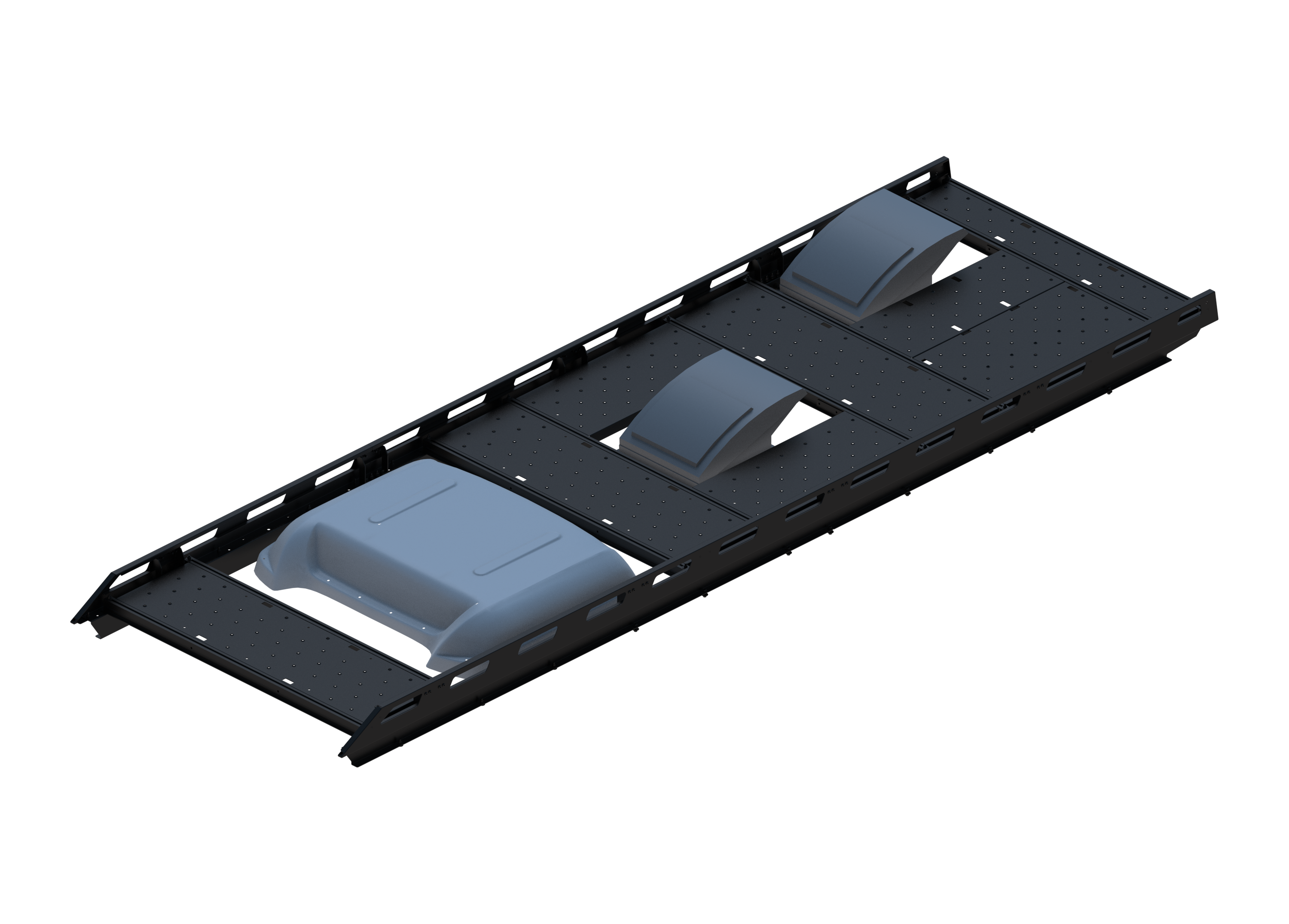 Cargo Platform Rack - Front MB Air Con / Mid Centre Fan / Rear Offset Fan (RS5)