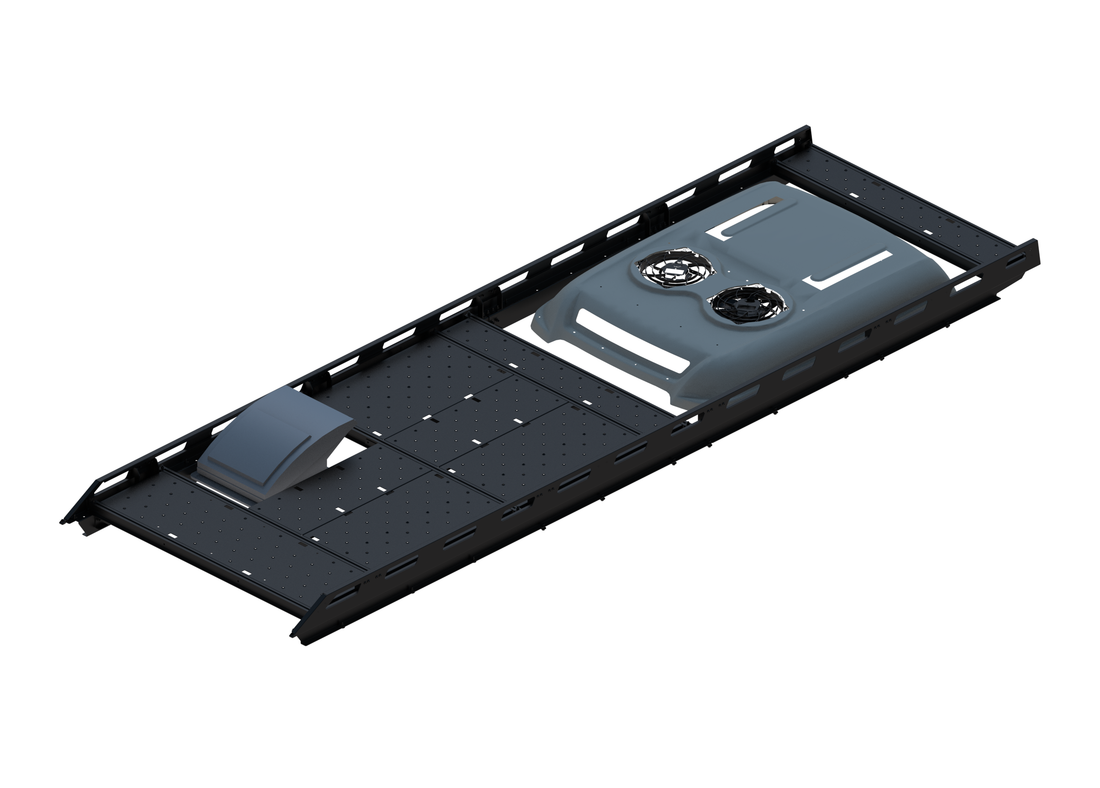 Cargo Platform Rack- Front Offset Fan / Rear MB XL Air Con (RS5)